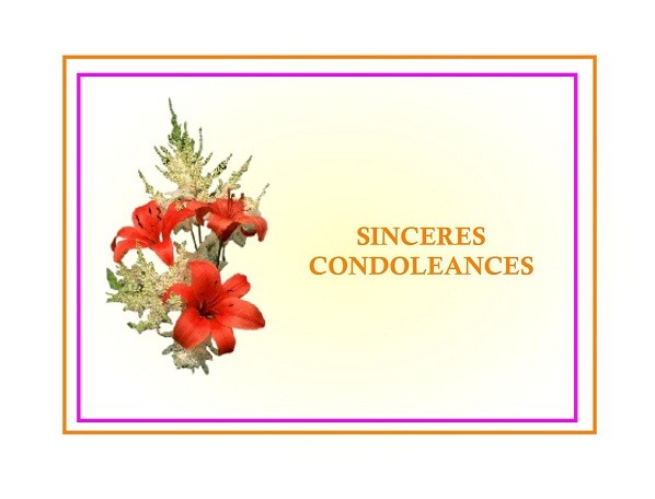 modele de lettre de condoleances gratuit