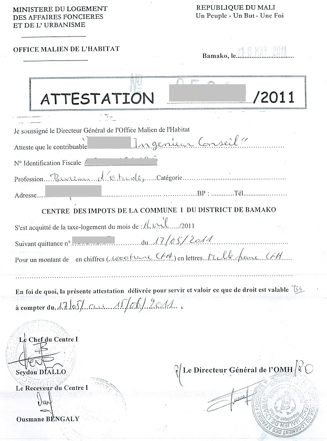 modele de lettre de demande d'acte de naissance