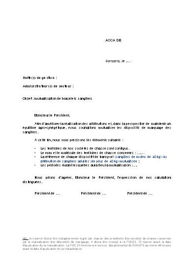 modele de lettre de pouvoir de representation