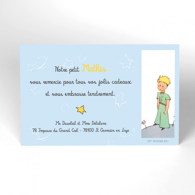 modele de lettre de remerciement pour un bapteme
