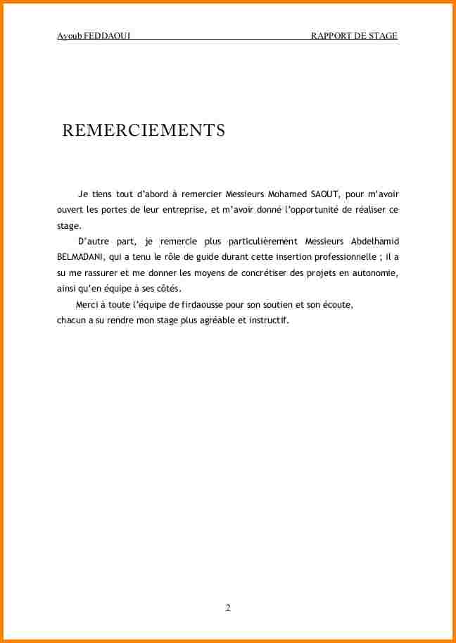 modele de lettre de remerciements gratuit