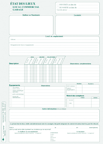 modele etat des lieux de sortie gratuit