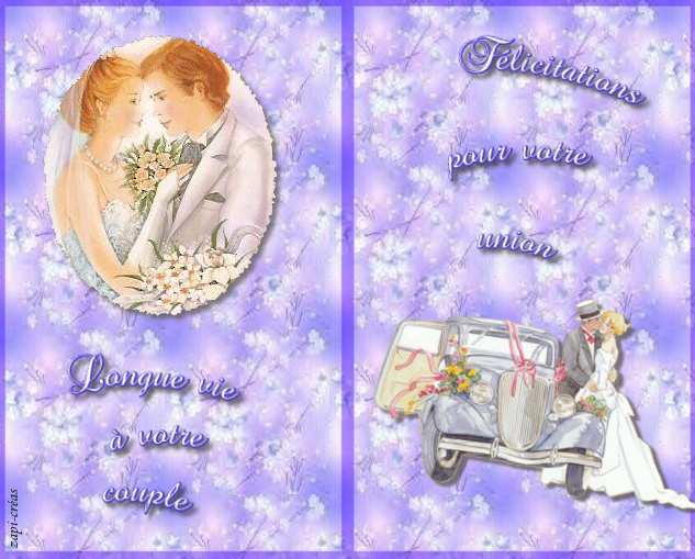 modele felicitations mariage gratuit