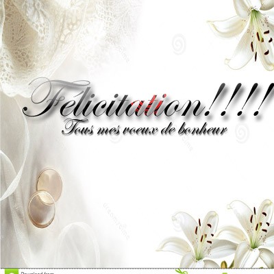 modele felicitations mariage gratuit