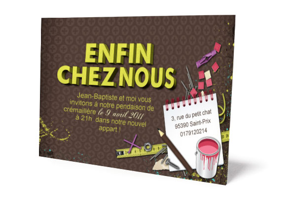 modele invitation cremaillere gratuit