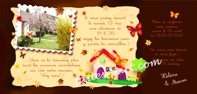 modele invitation cremaillere gratuit