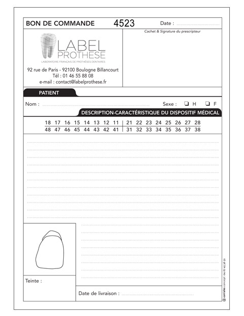 modele lettre bon pour pouvoir