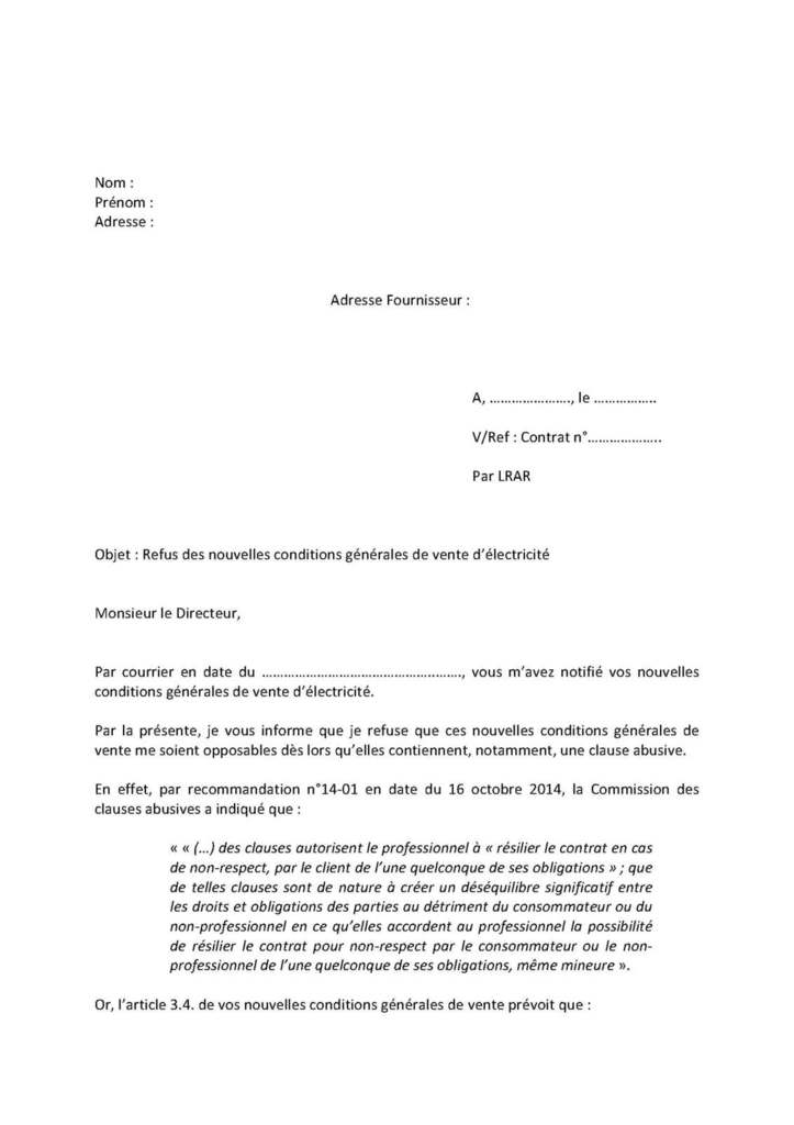 modele lettre cheque perdu