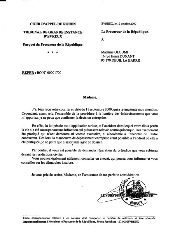 modele lettre commercial