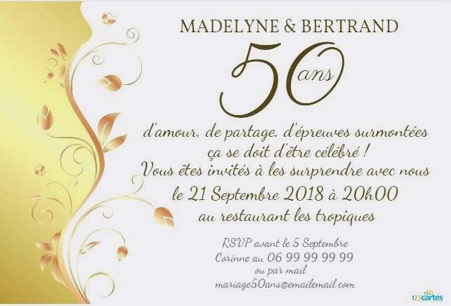 modele lettre d'invitation anniversaire