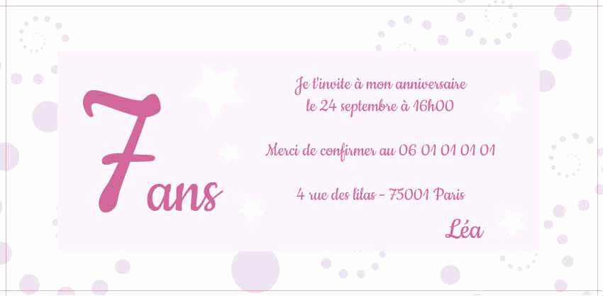 modele lettre d'invitation anniversaire