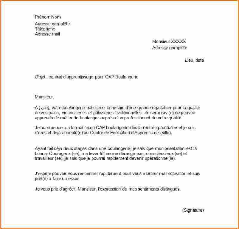 modele lettre de motivation dans la vente