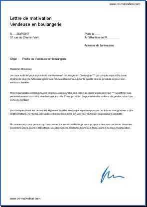 modele lettre de motivation vendeuse