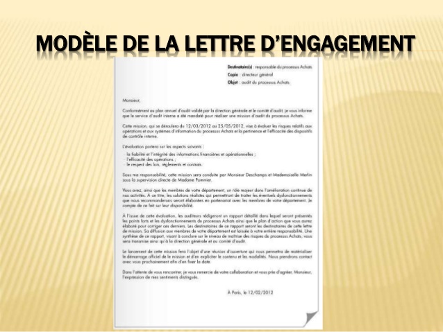modele lettre engagement de paiement