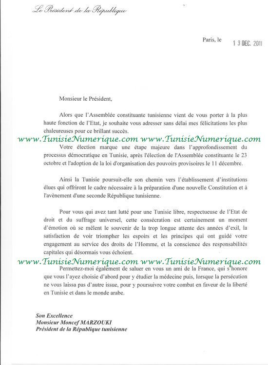 modele lettre felicitations