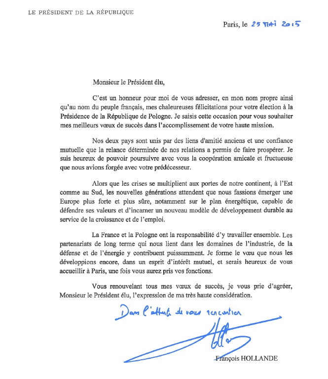 modele lettre felicitations