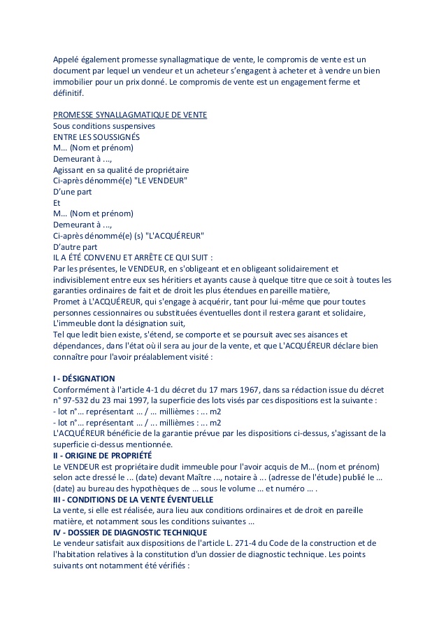 modele lettre notaire immobilier