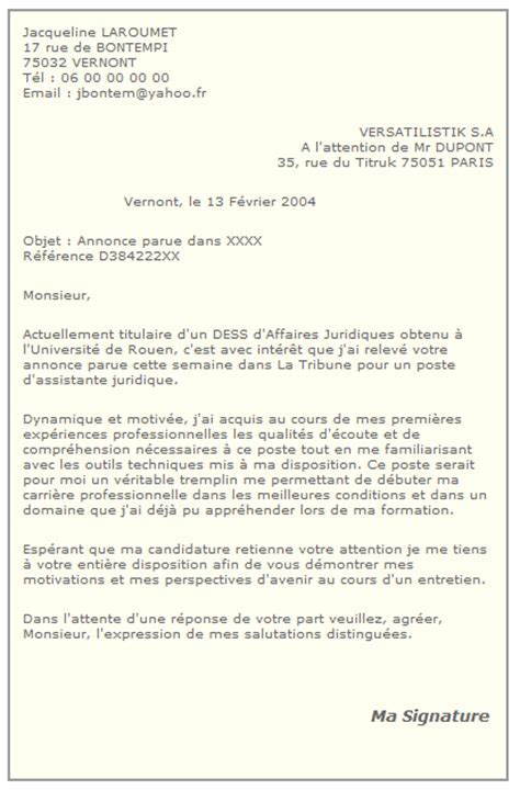 modele lettre reclamation facture