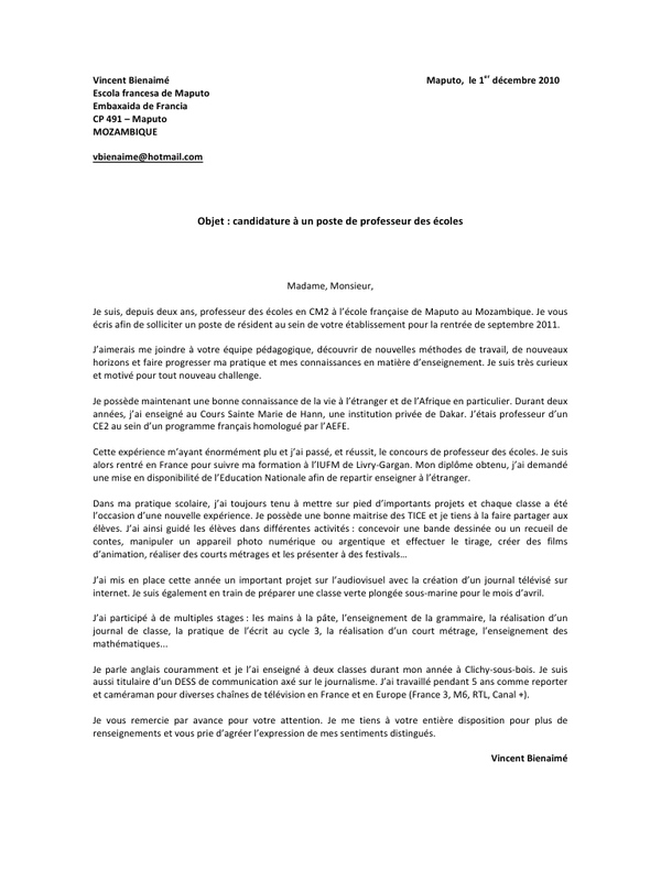 modele lettre reclamation internet