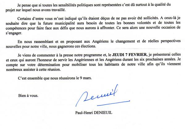 modele lettre remerciement invitation