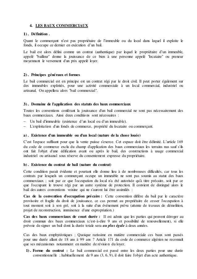 modele lettre renouvellement bail commercial gratuit