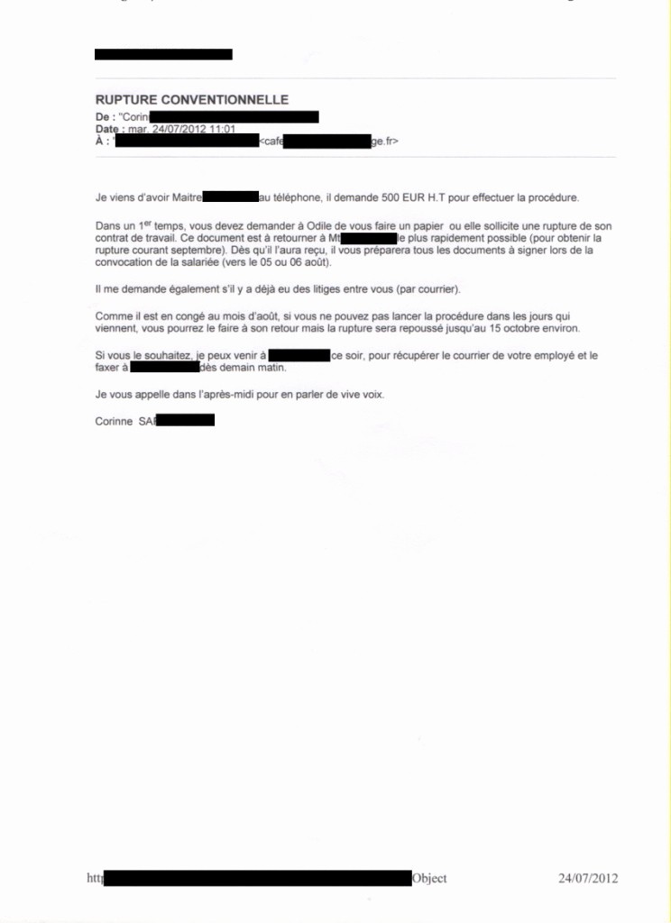 modele lettre rupture contrat assistance maternelle pour scolarisation