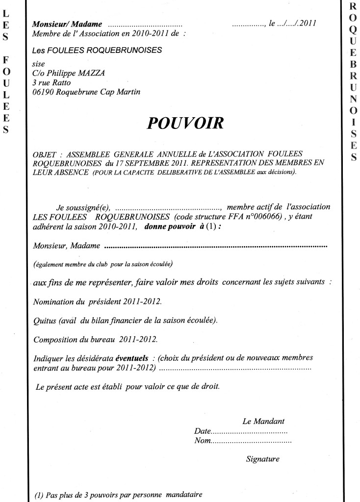 modele pouvoir