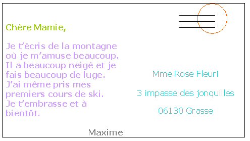 modele texte vacances