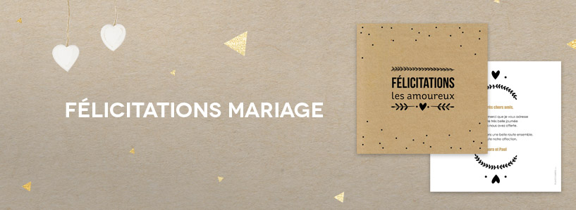 modeles cartes felicitations mariage