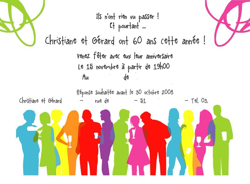 modeles d'invitations gratuites