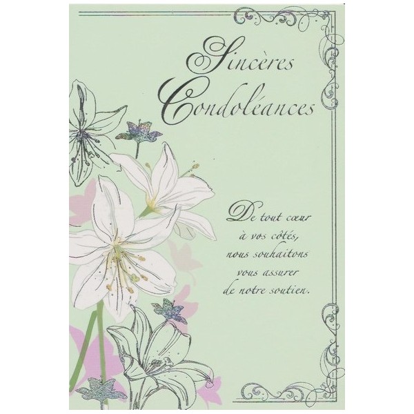 modeles de condoleances