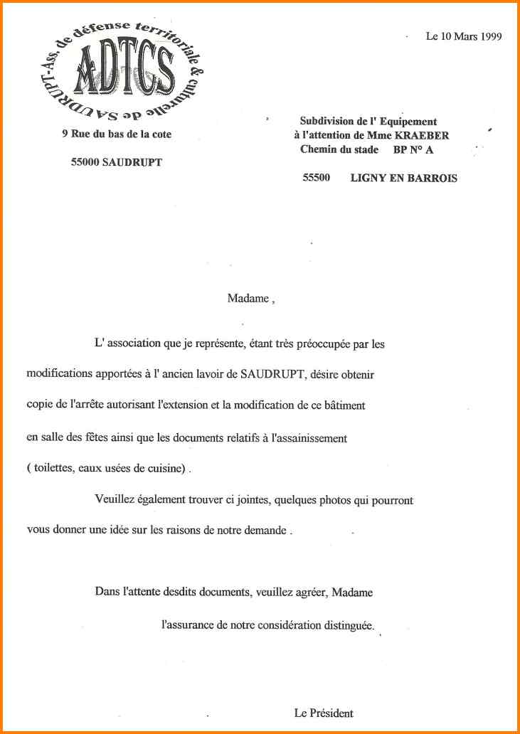 modeles de correspondance