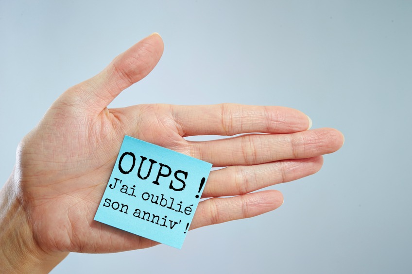 mot d excuse pour anniversaire