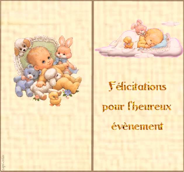 naissance felicitations gratuit