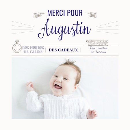 naissance remerciement