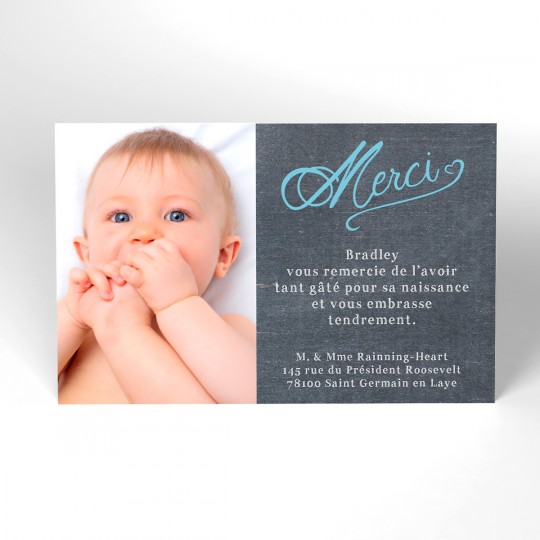 naissance remerciement
