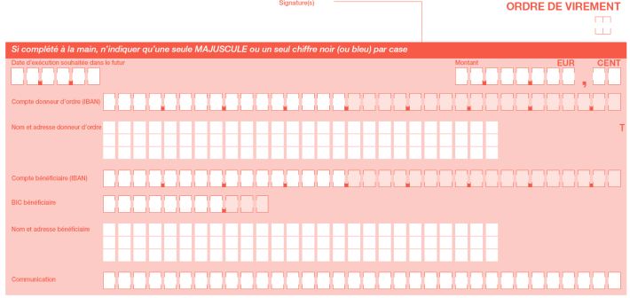 ordre de virement type