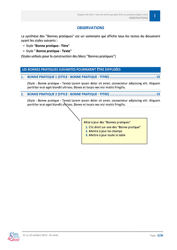 ordre du jour exemple word