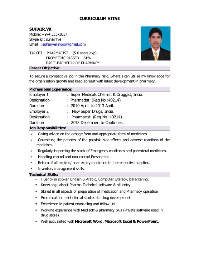 pdf cv