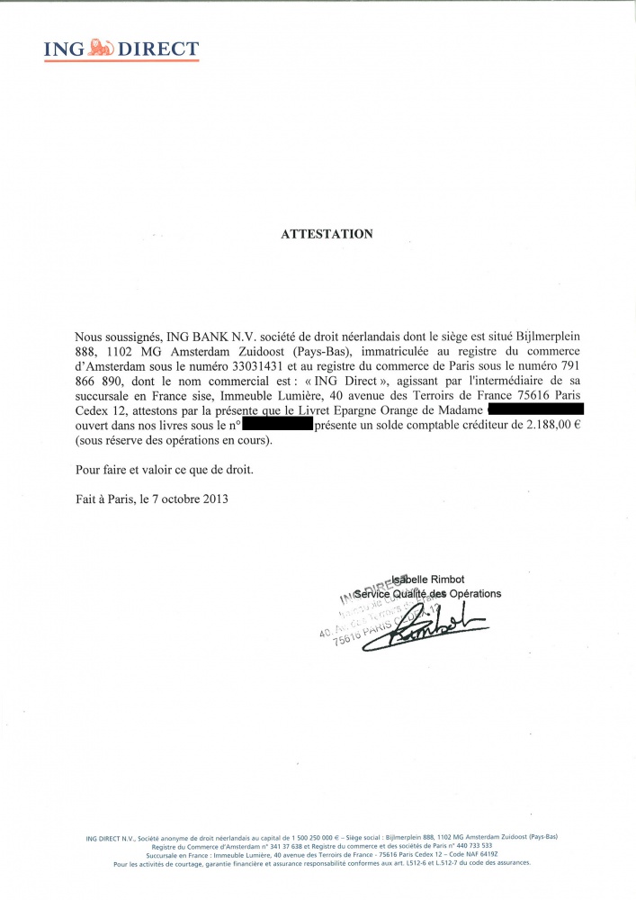 pour faire valoire ce que de droit