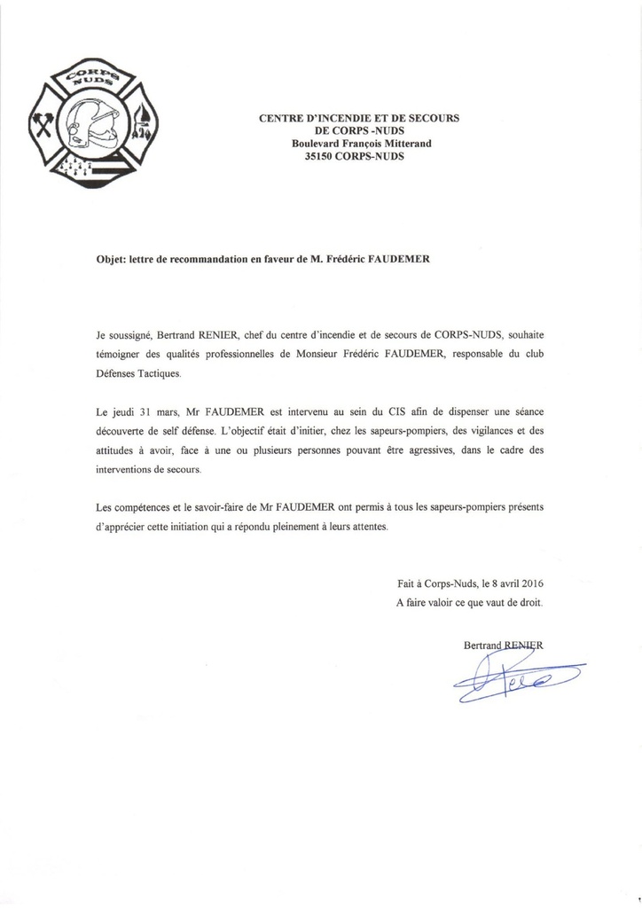 pour valoir ce que de droit lettre