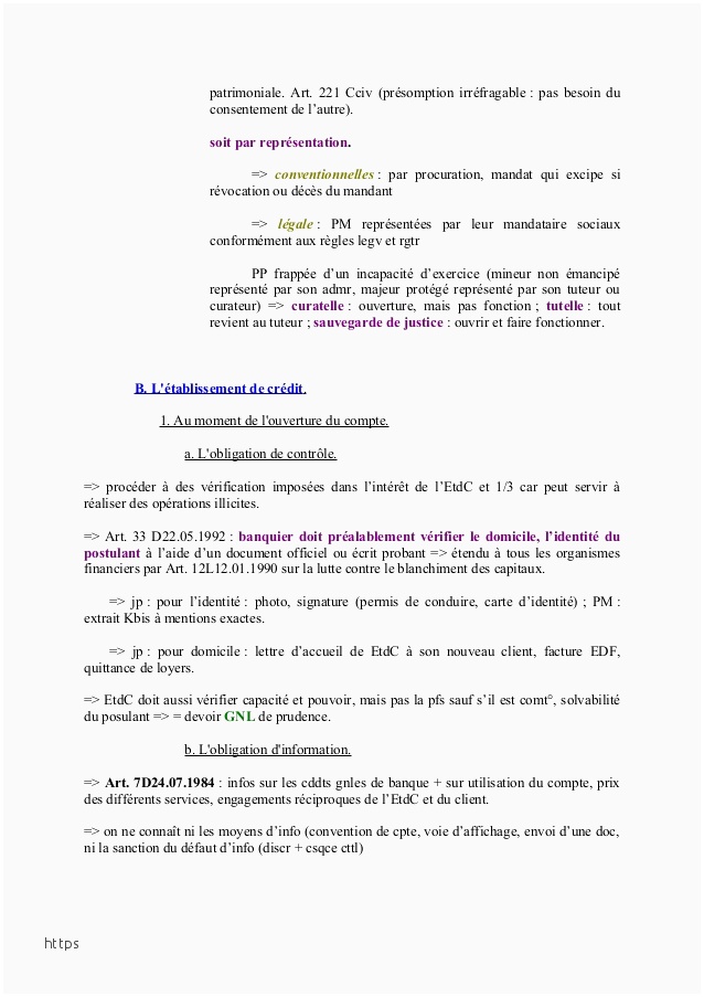 pouvoir de signature bancaire