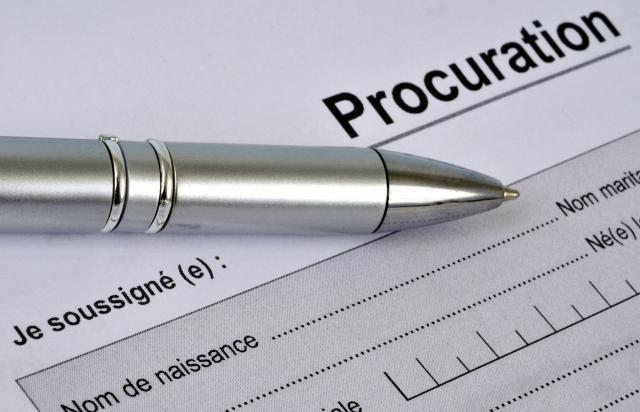 procuration pour signature compromis vente immobiliere
