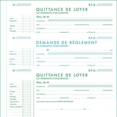 quittance de loyer word