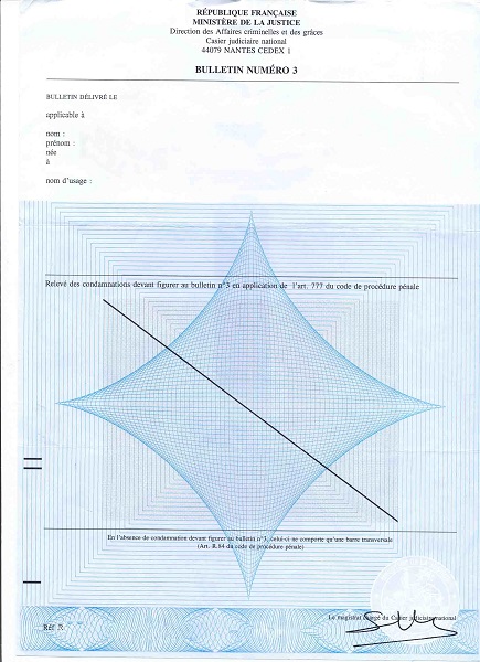 recevoir son casier judiciaire gratuitement