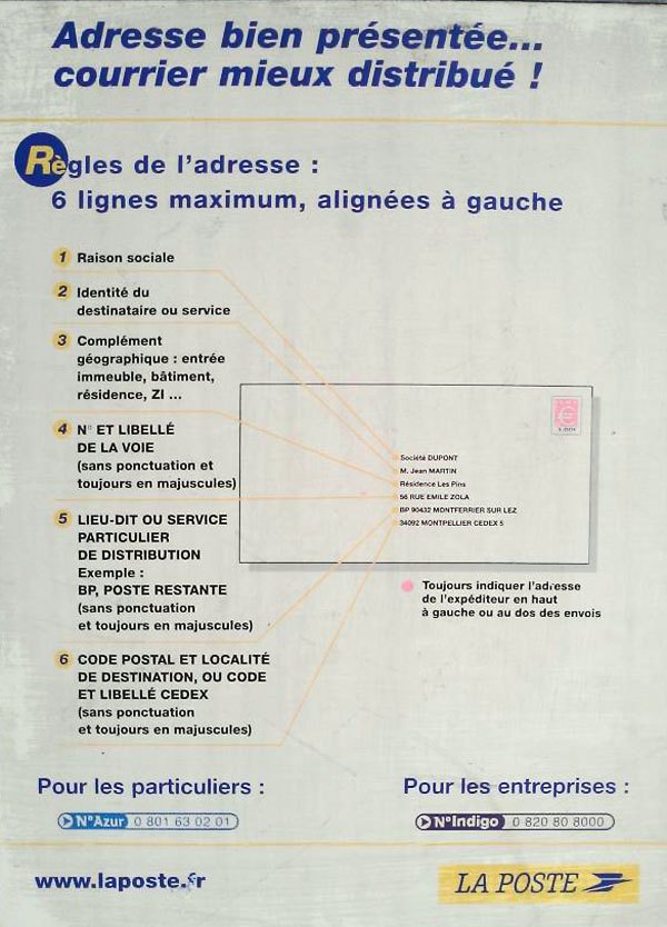 recherche adresse postale en suisse