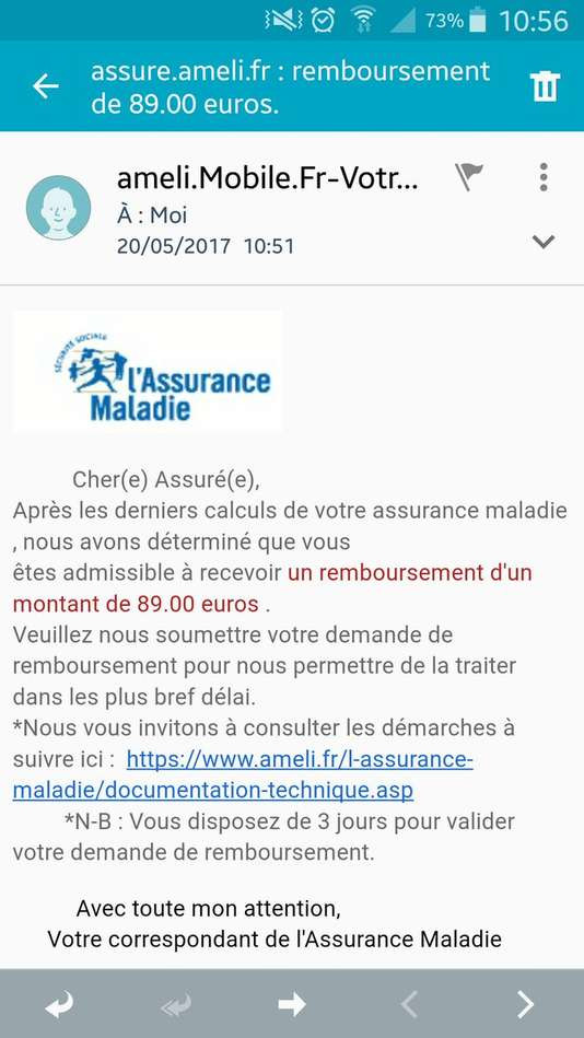 reclamation free remboursement