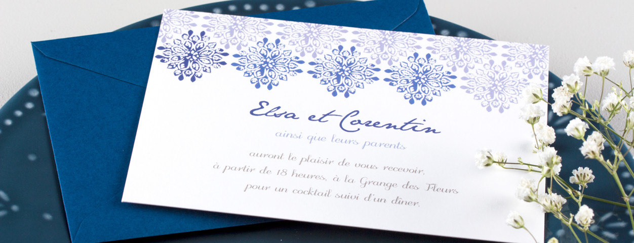 rediger une carte de mariage