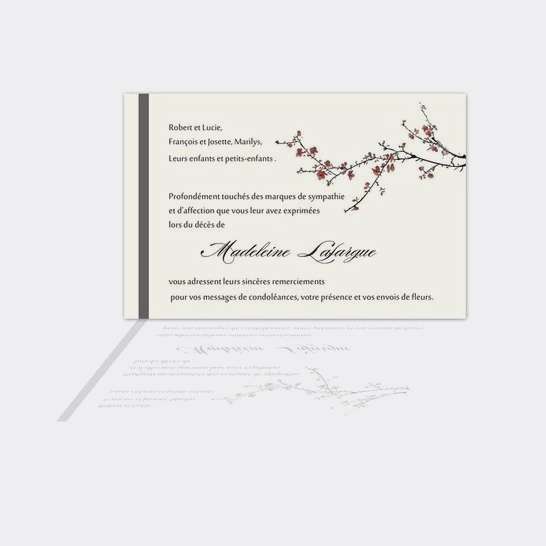 remerciement apres condoleances