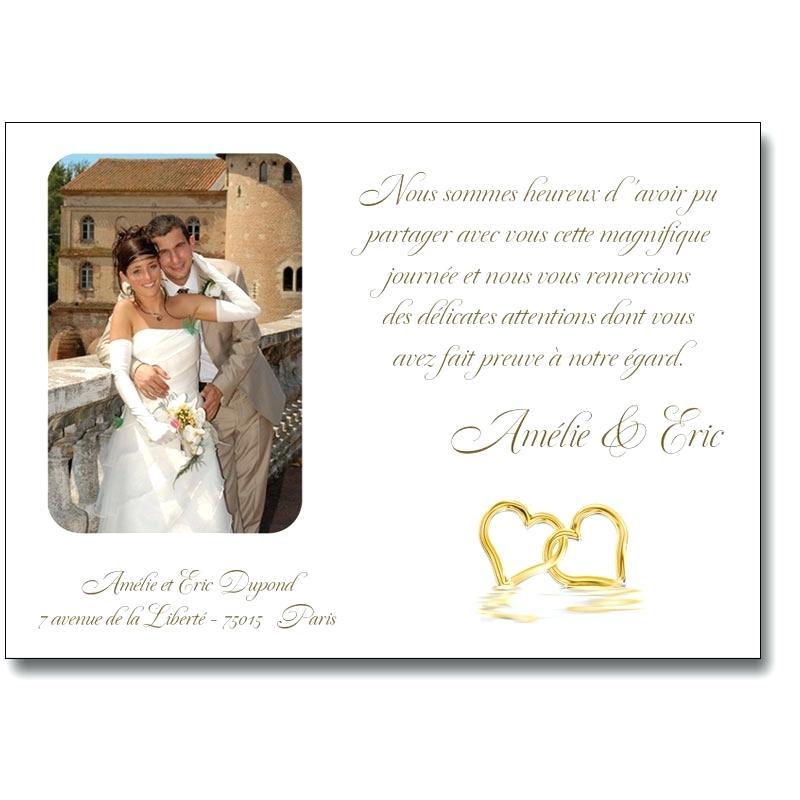 remerciement d'invitation de mariage